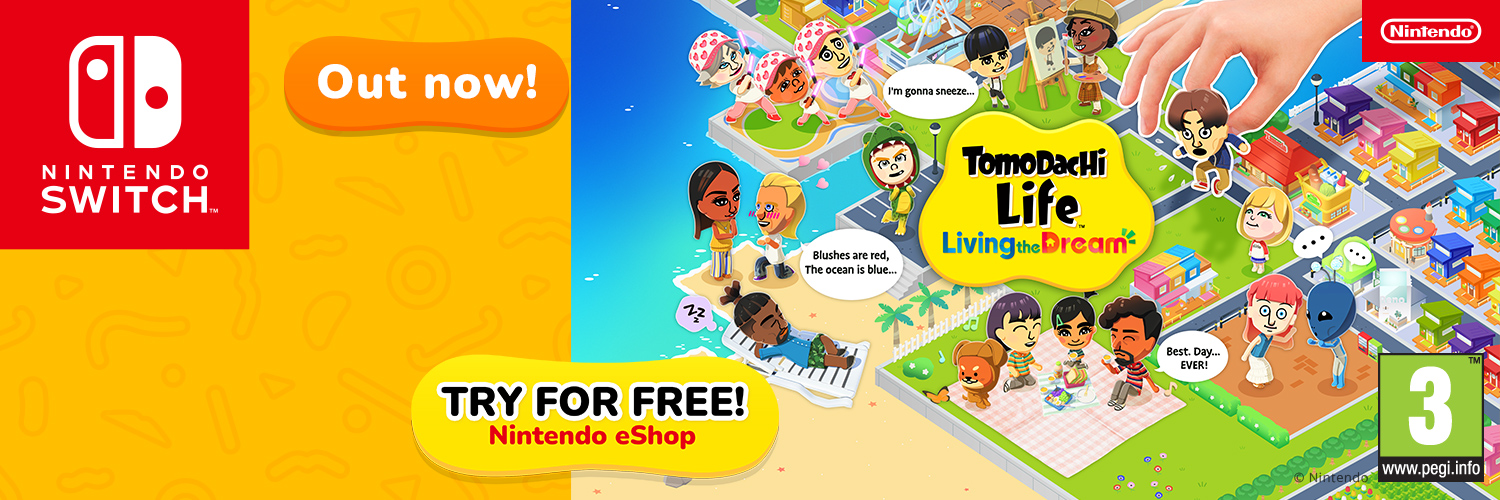 Nintendo of Europe banner