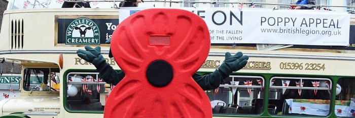 Cumbria Poppy Appeal banner