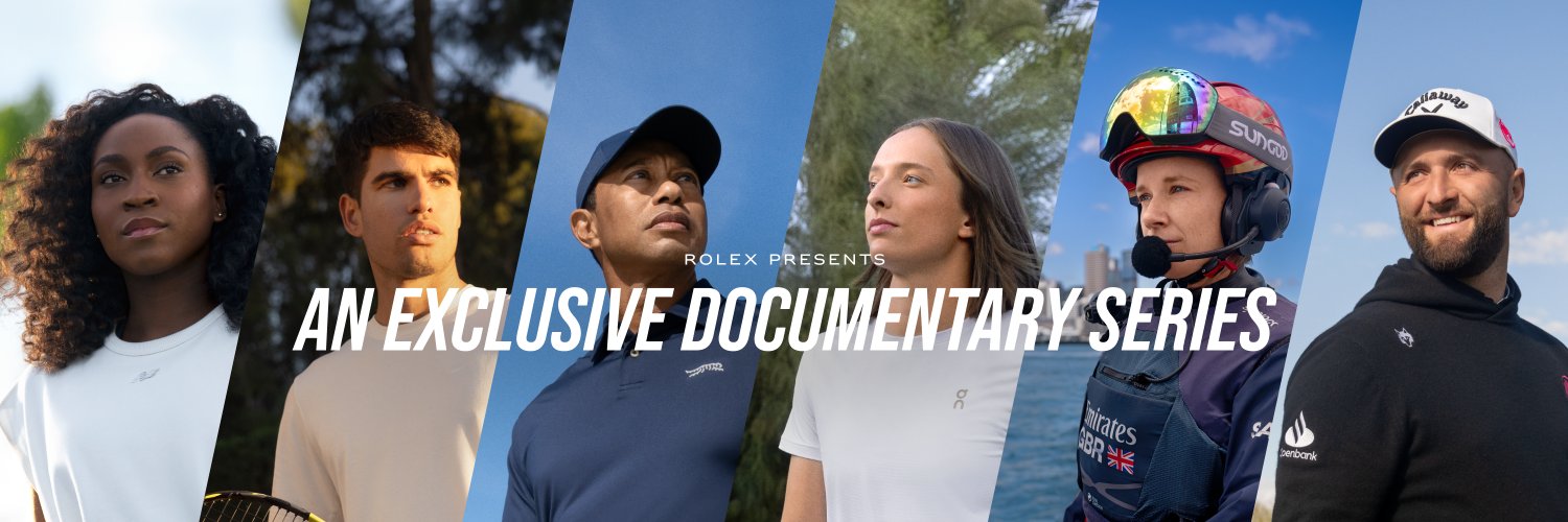 ROLEX's profile banner image