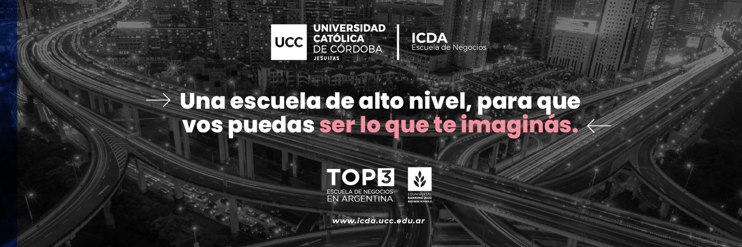 ICDA, Escuela de Negocios UCC banner