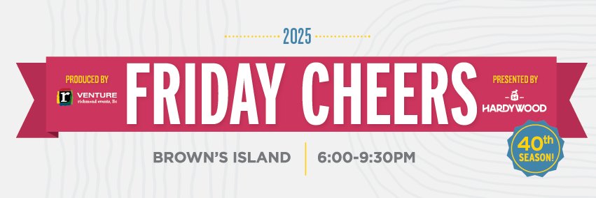 Friday Cheers banner