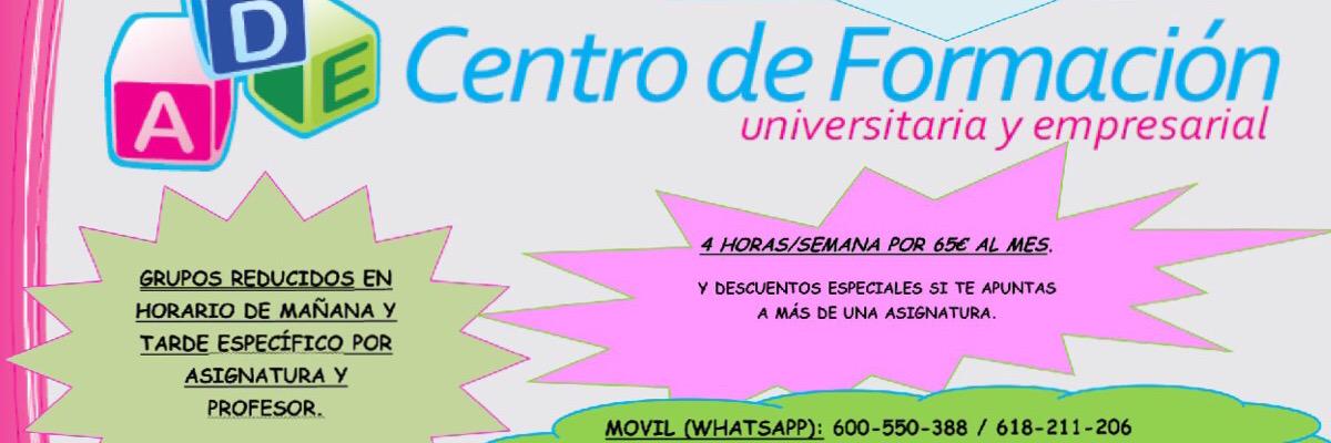 C.Formación ADE banner
