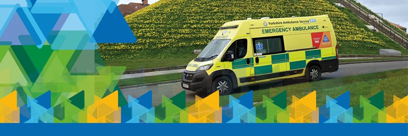 Yorkshire Ambulance's banner