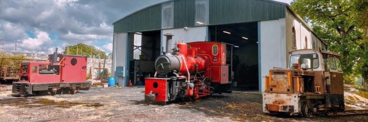 Stradbally Woodland Railway banner