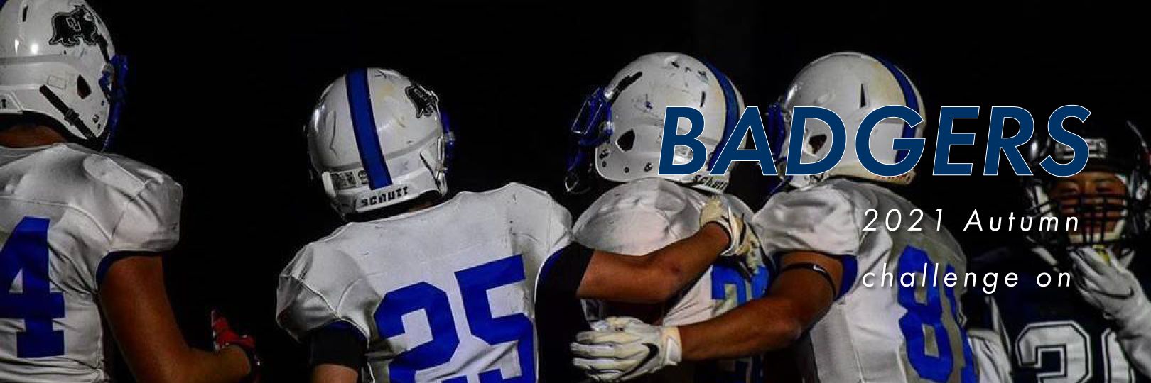 岡山大学アメフト部 Badgers banner