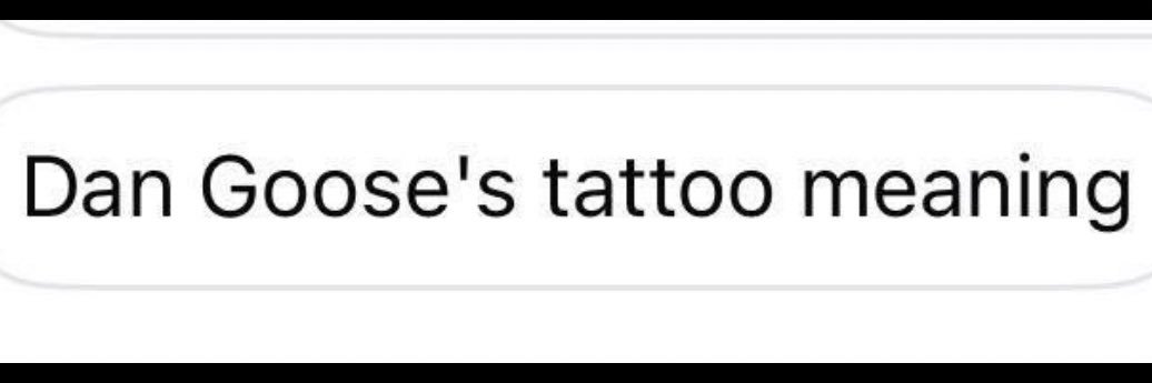 daisy “dan goose” tackett's banner