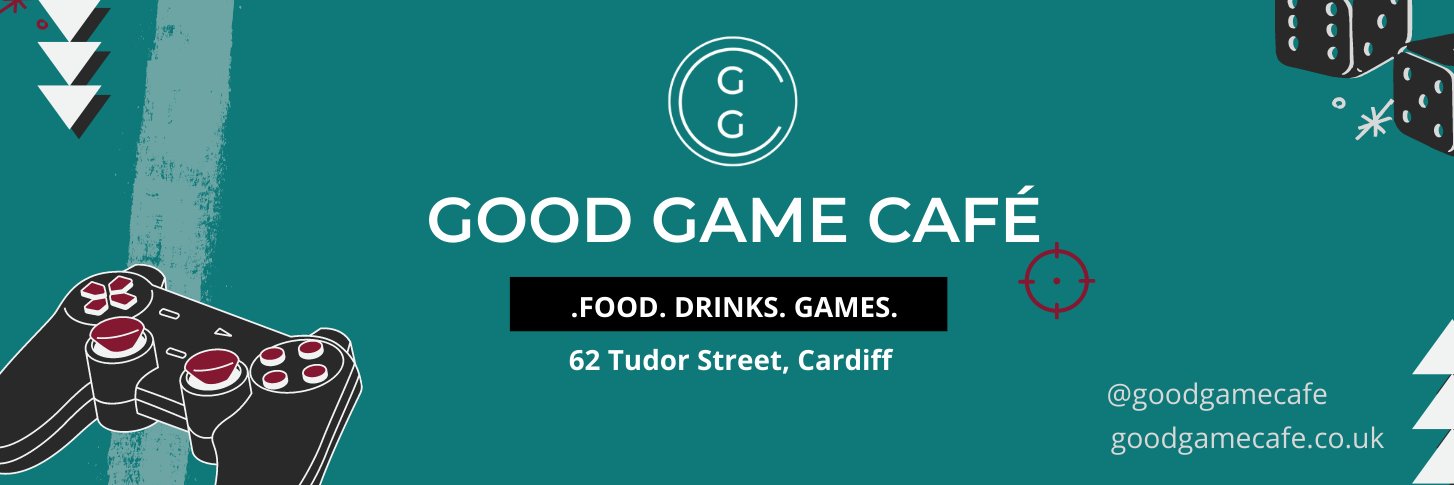 Good Game Café banner