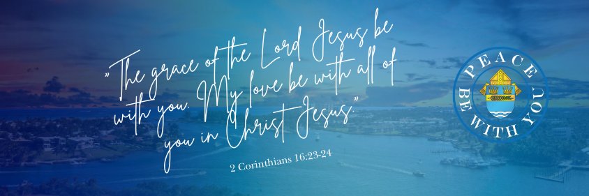 Diocese of Palm Beach banner