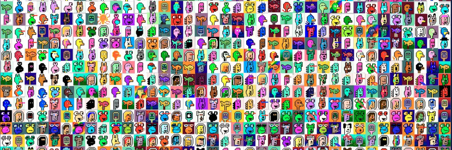 💖🐰🐶🤖🐸🐠🐥🐲🧑‍🚀- 67% MINTED banner