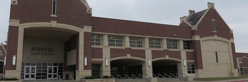Manvel High School banner