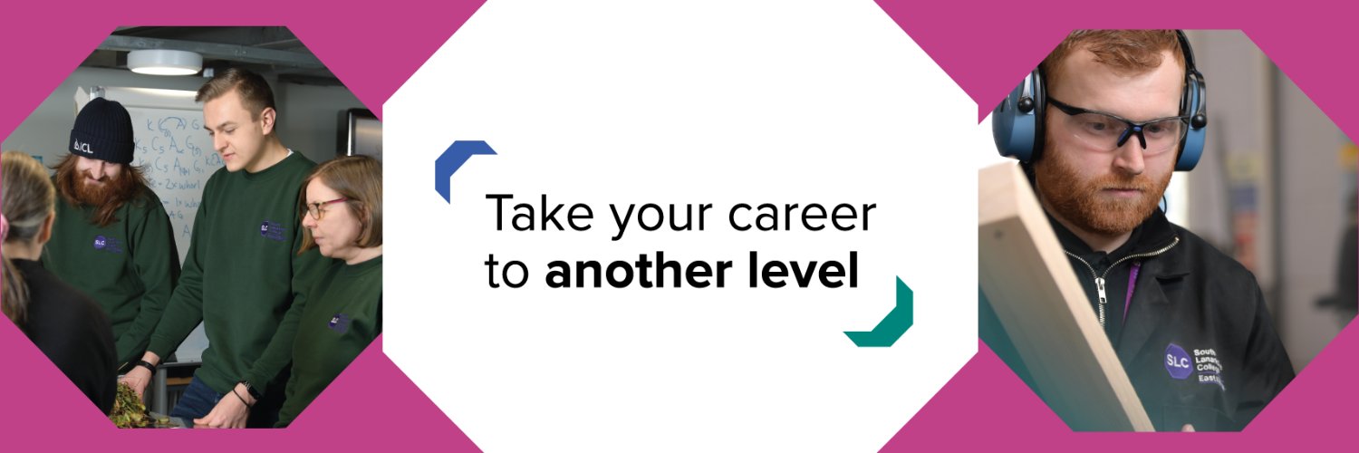 South Lanarkshire College banner