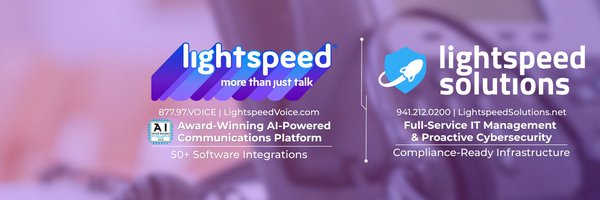 LightspeedVoice Profile Banner