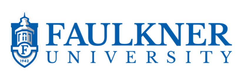 Faulkner University's banner