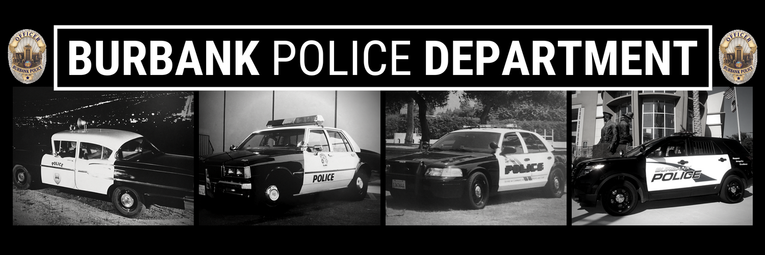 Burbank Police banner