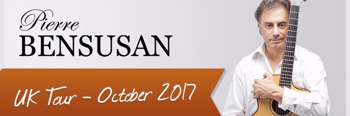 Pierre Bensusan banner