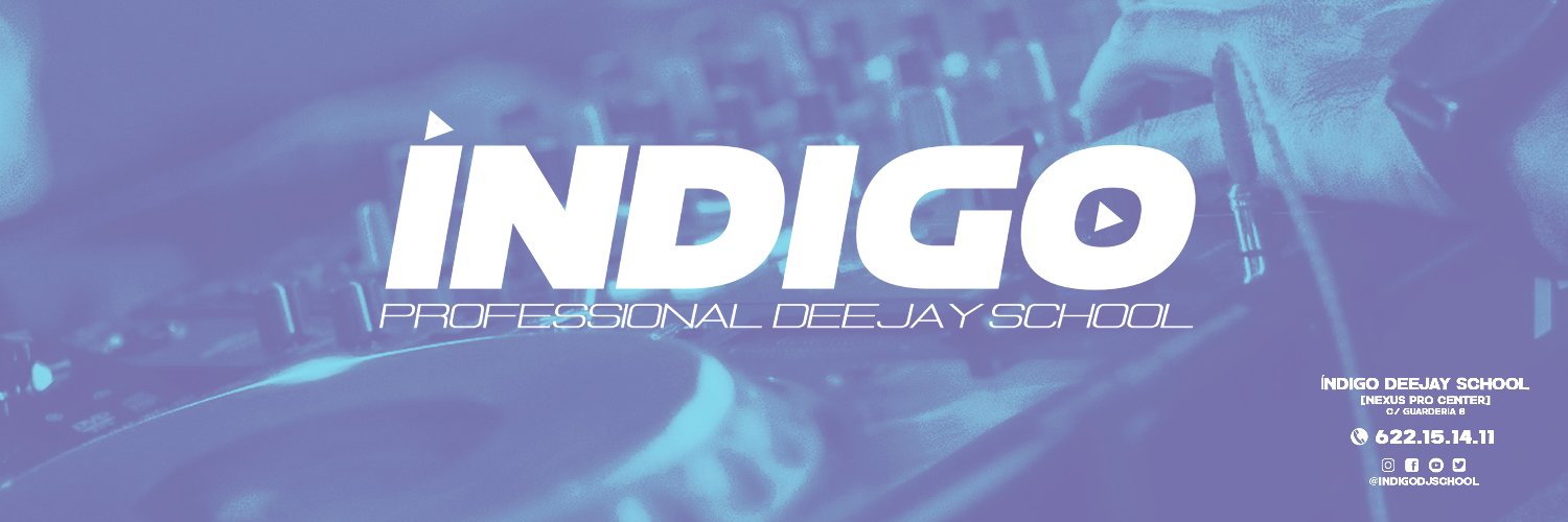 INDIGO DJ SCHOOL banner