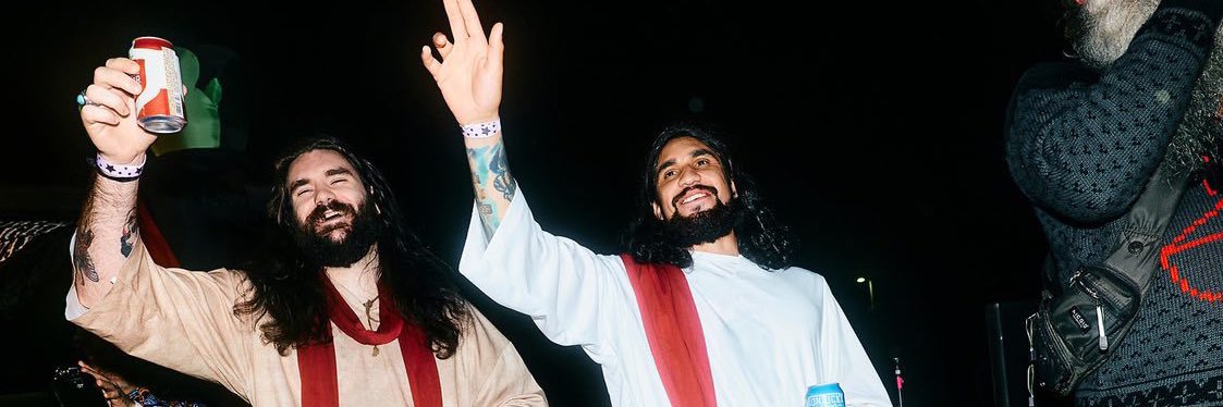 Dumpster Jesus banner