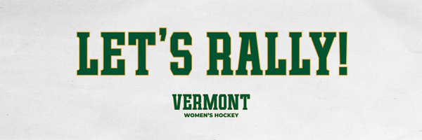 UVM Women's Hockey Profile Banner