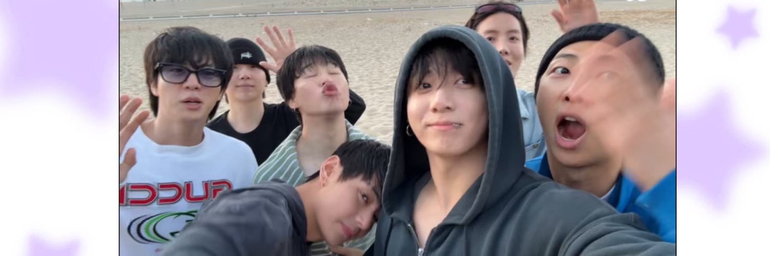 Sophie⁷ IS SEEING BTS banner