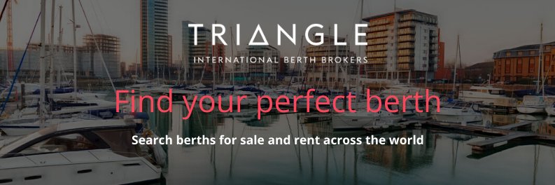 Triangle Berth Brokers banner