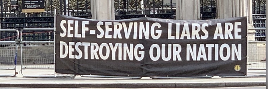 COVID19 is airborne and still here. Mask up! banner