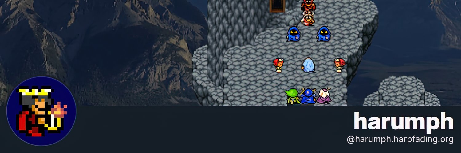 _harumph's profile banner image