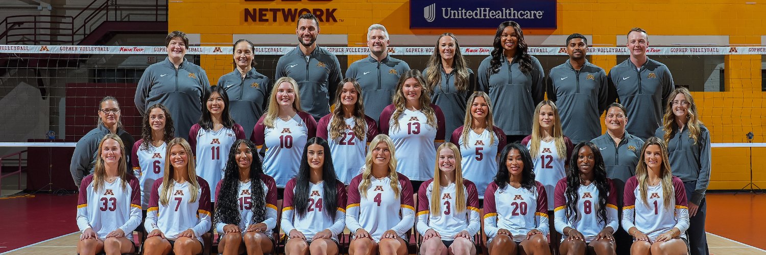 Minnesota Volleyball banner