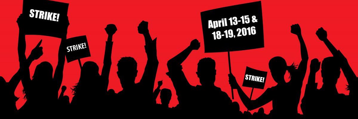 CSU Strike! banner