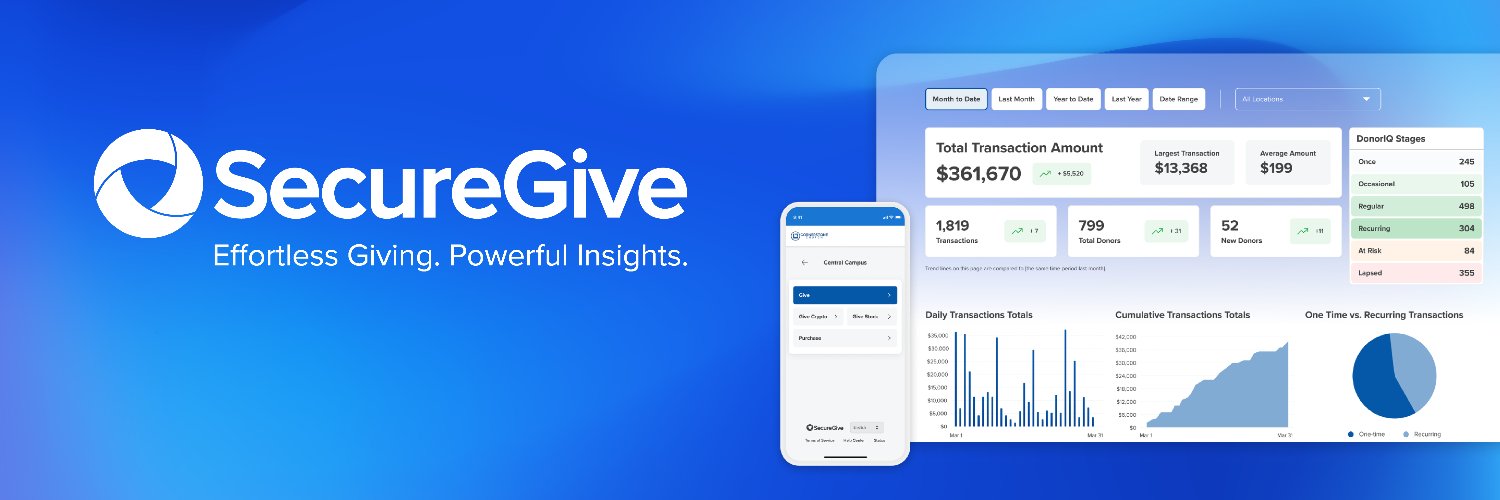 SecureGive banner