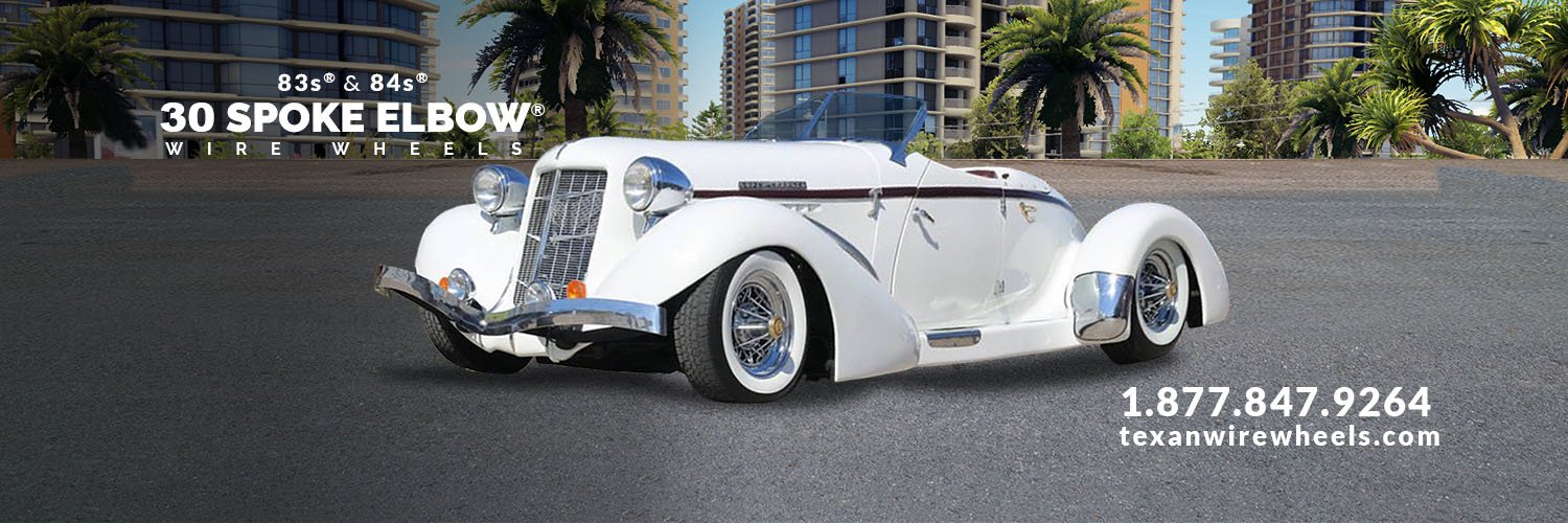 Texan Wire Wheels banner