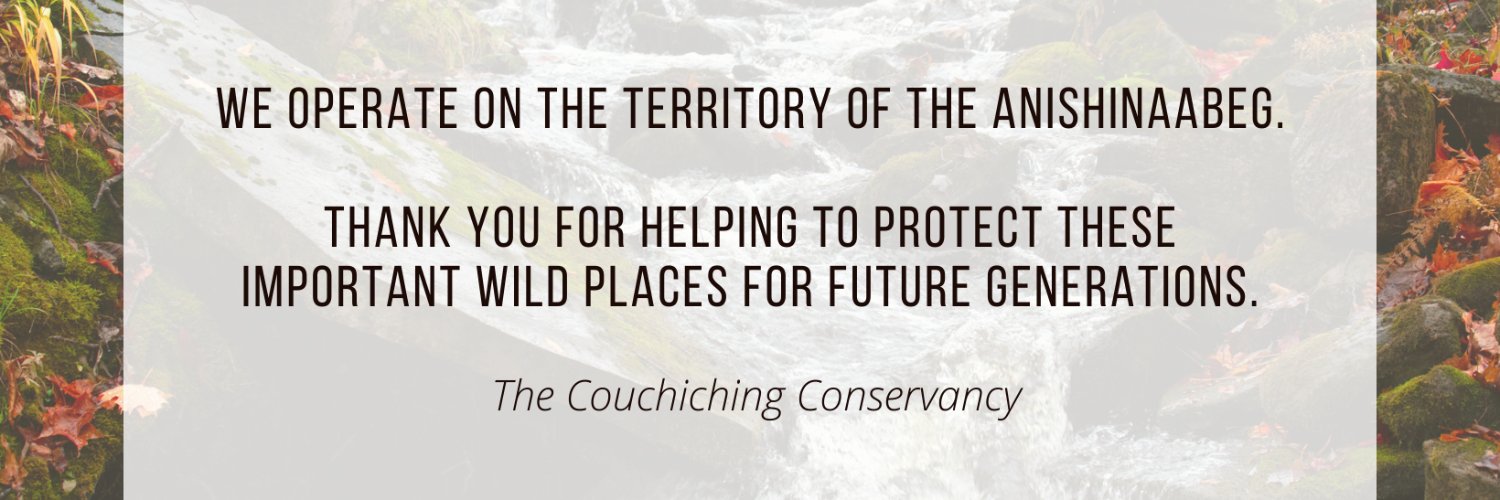 The Couchiching Conservancy banner
