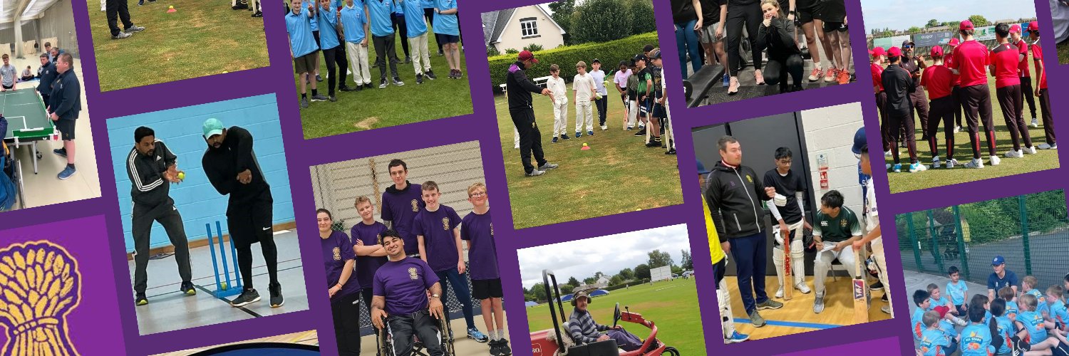 Cheshire Cricket Board's banner