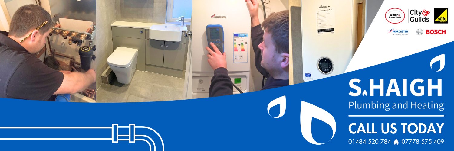 S Haigh Plumbing & Heating banner