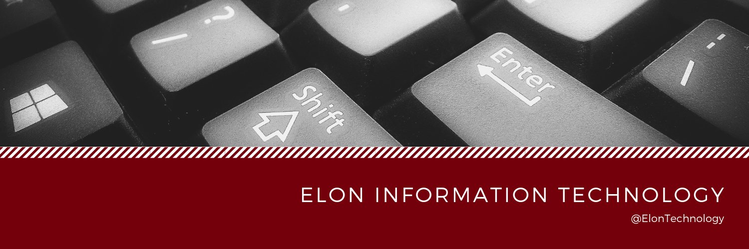 Technology@Elon banner