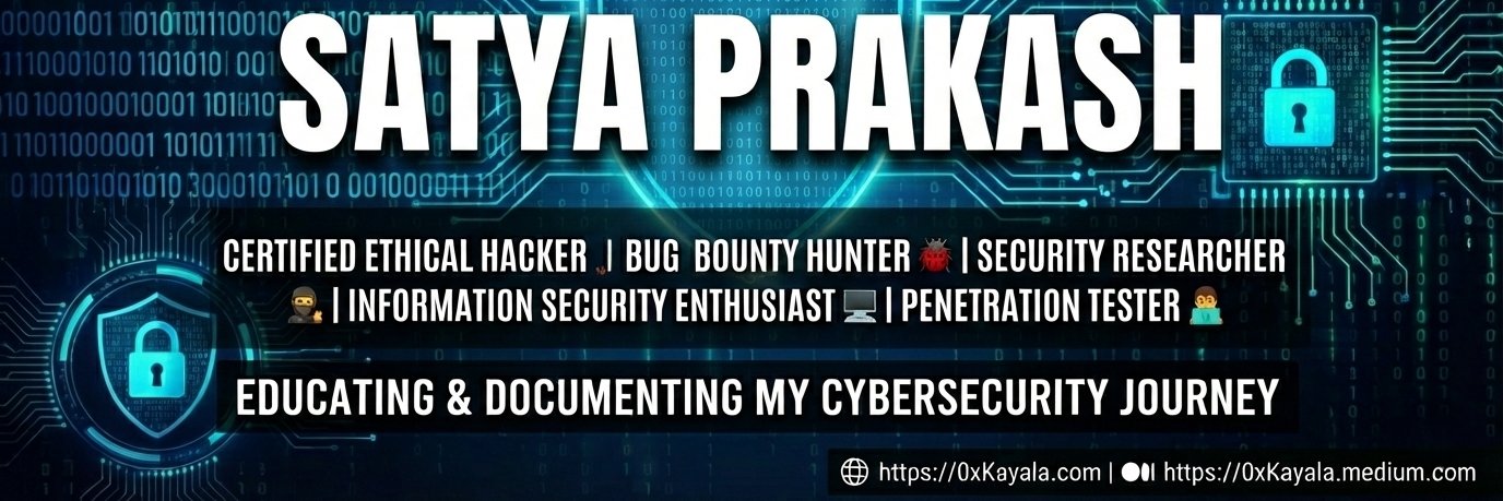 Satya Prakash  banner