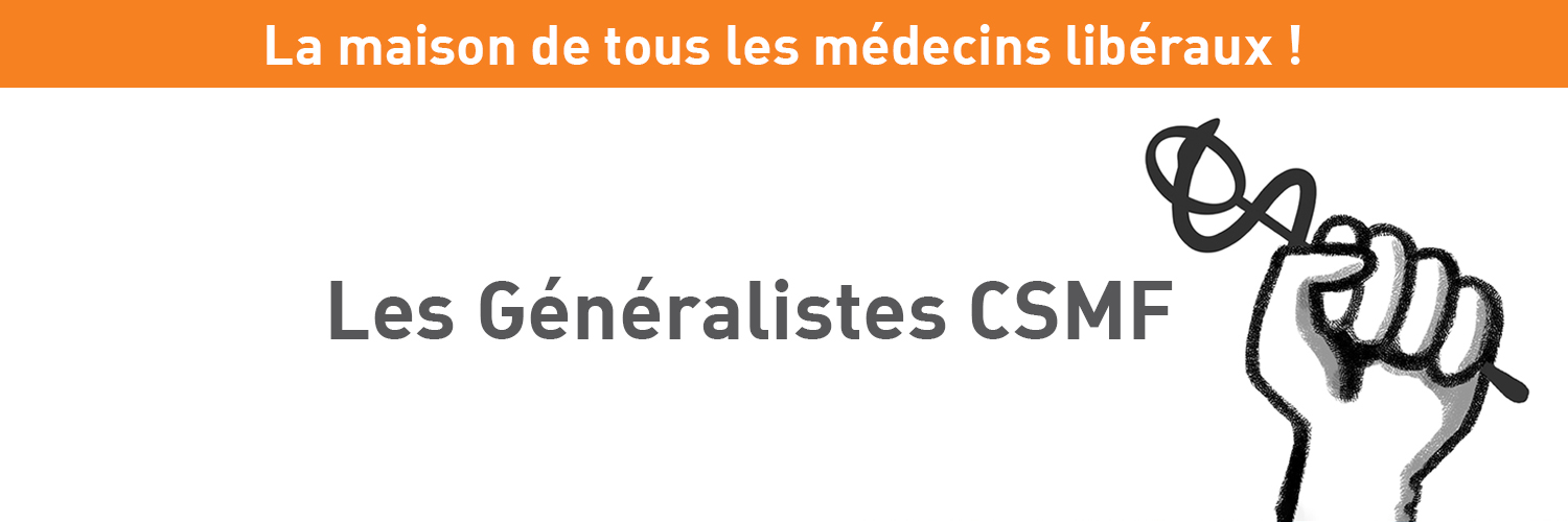 Les Généralistes CSMF banner