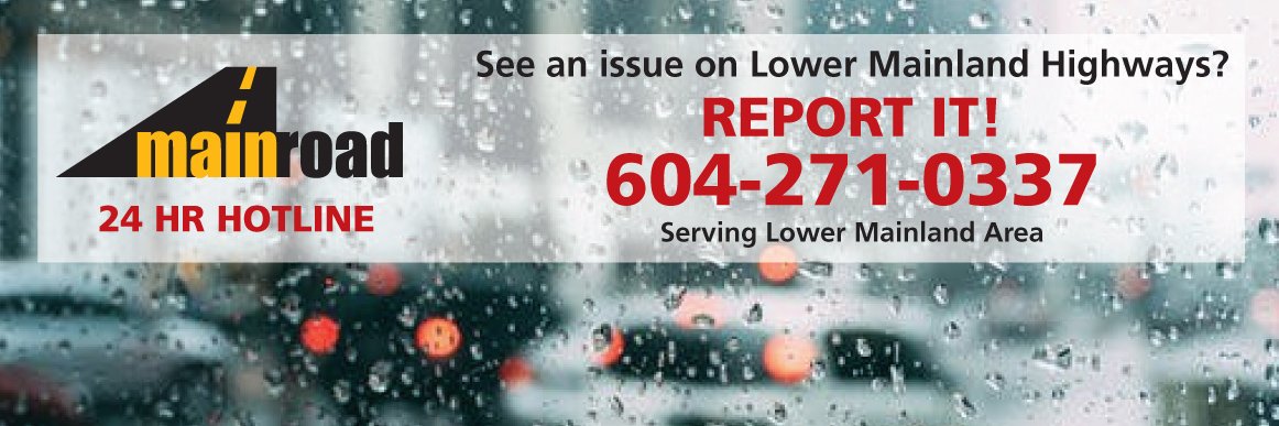 Mainroad Lower Mainland Contracting banner