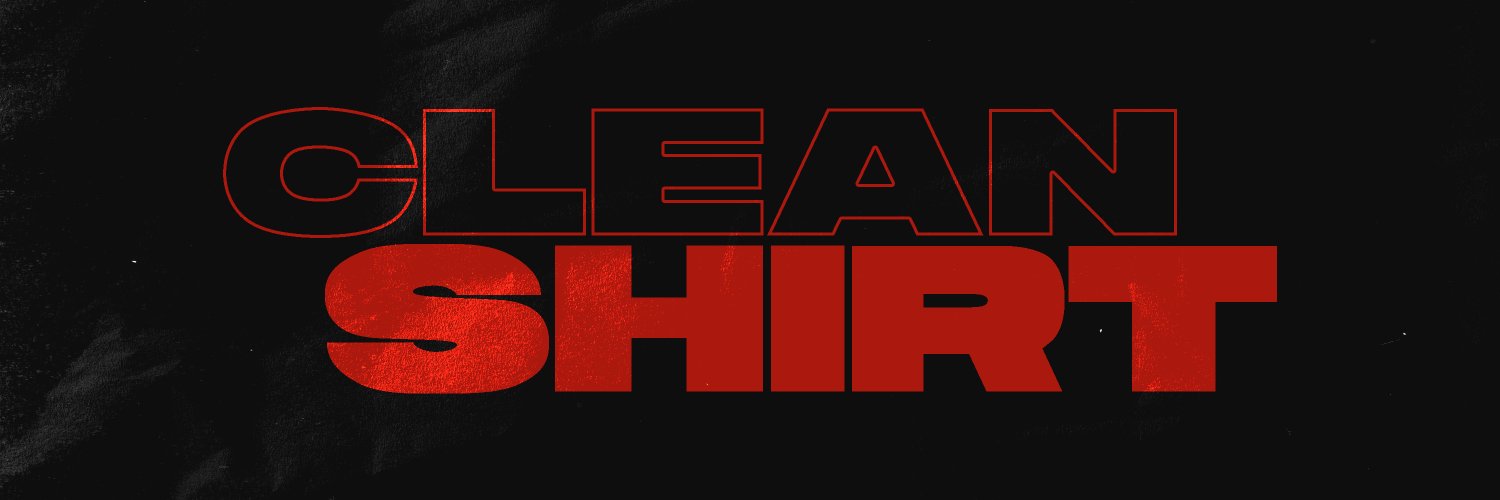 clean shirt banner