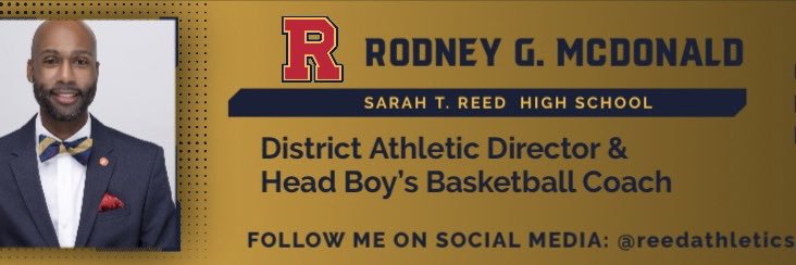 Rodney McDonald, M.Ed. banner