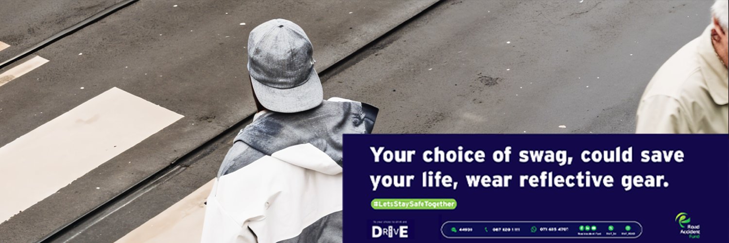 The Road Accident Fund's banner