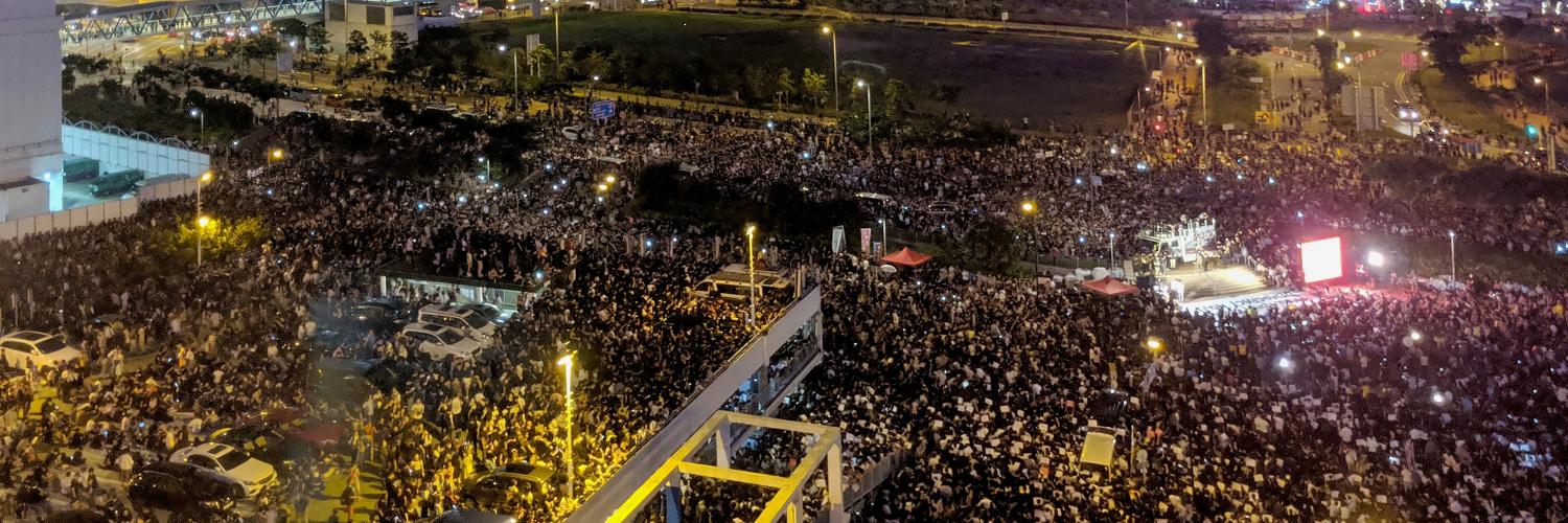 Democratic Party 民主黨 banner