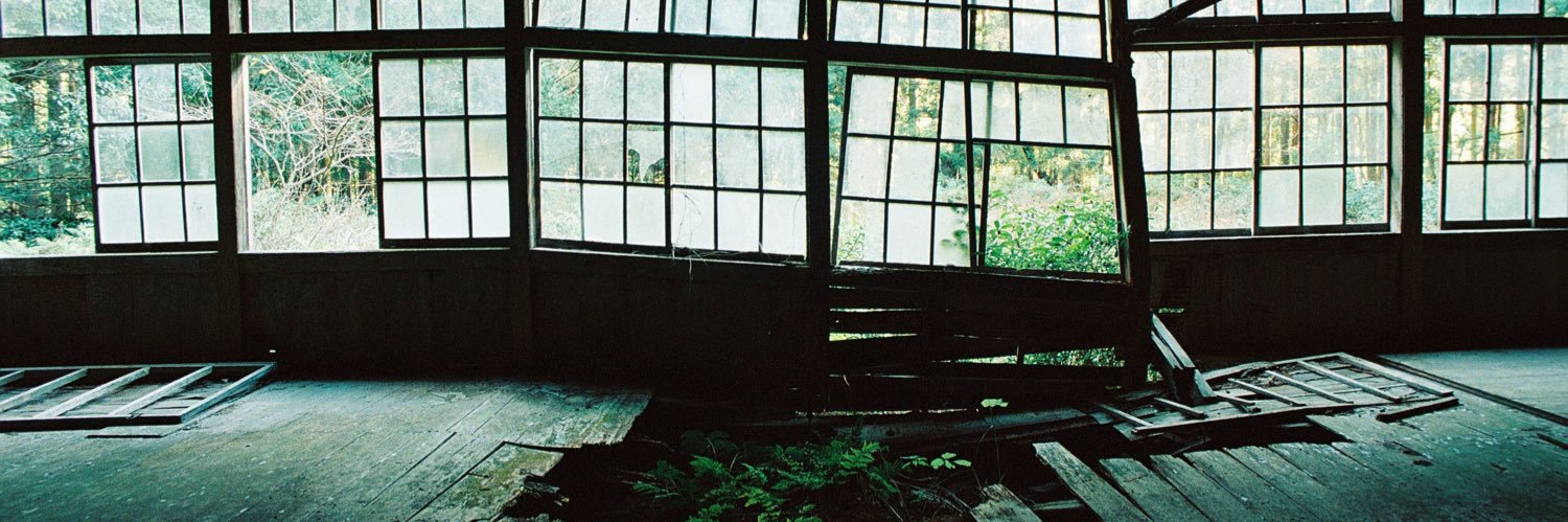 𓃰 𝕣𝕒𝕟 𓃰 フィルムで廃墟 banner