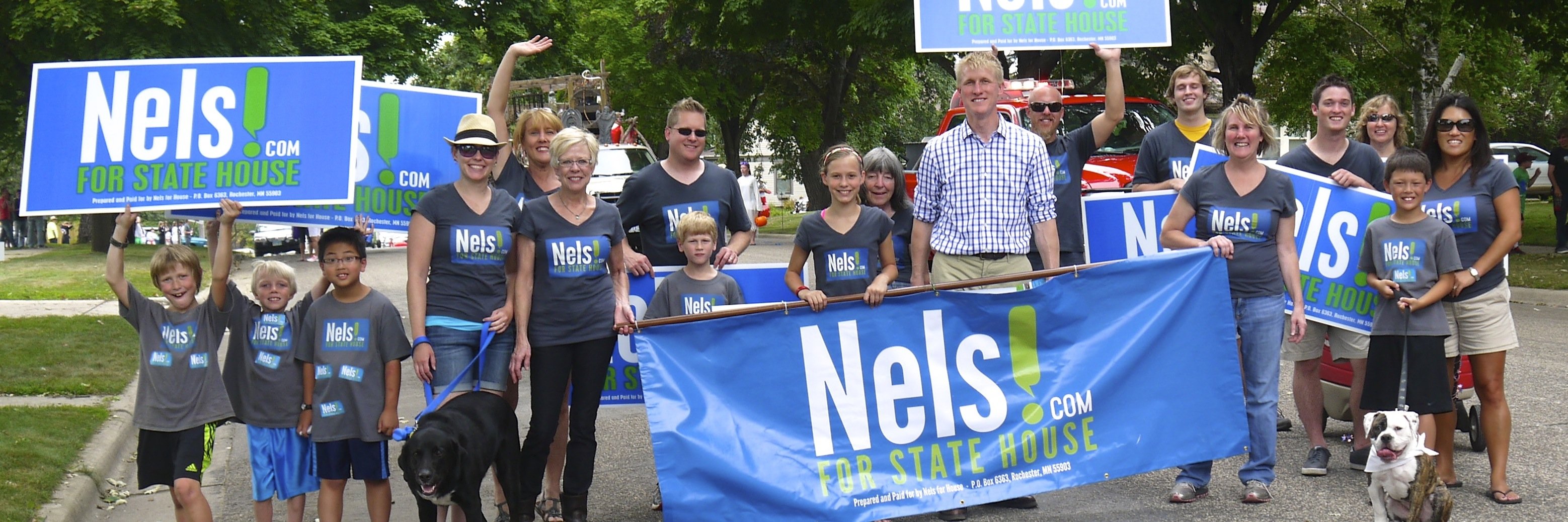 Nels T. Pierson banner