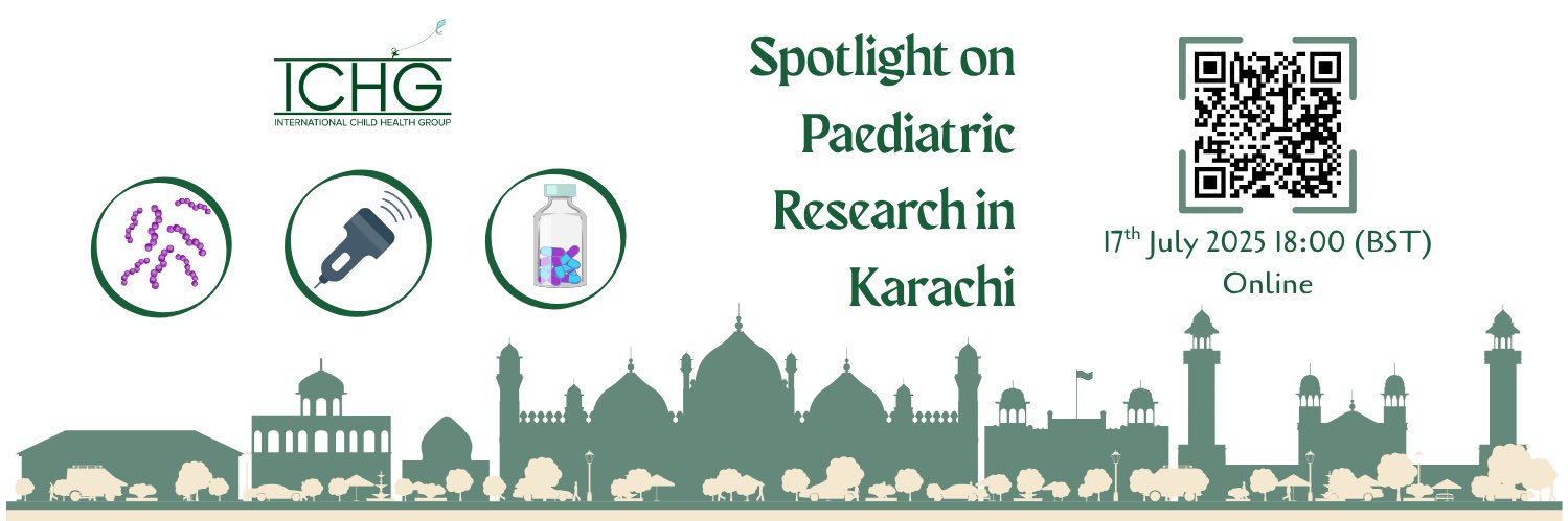 International Child Health Group's banner