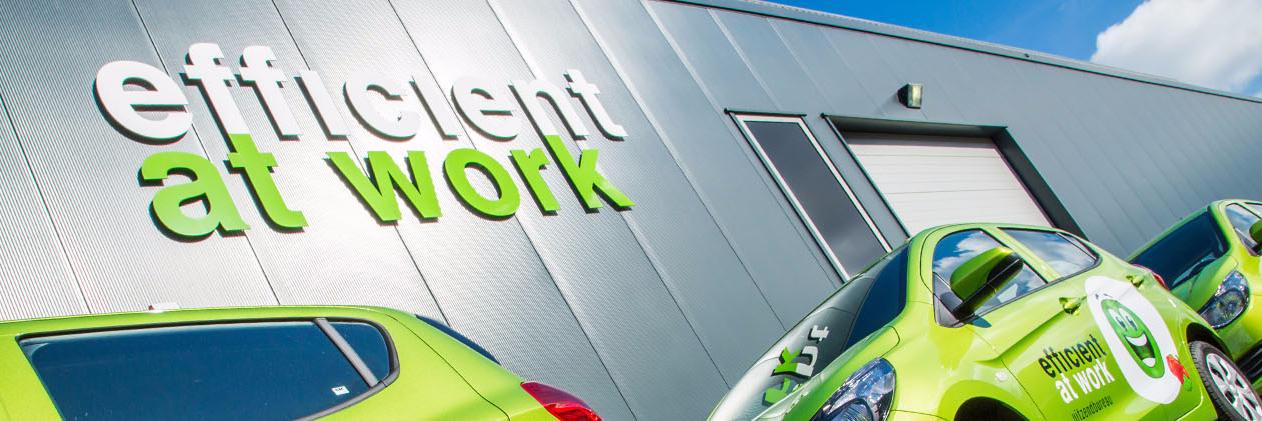 Efficient at work banner