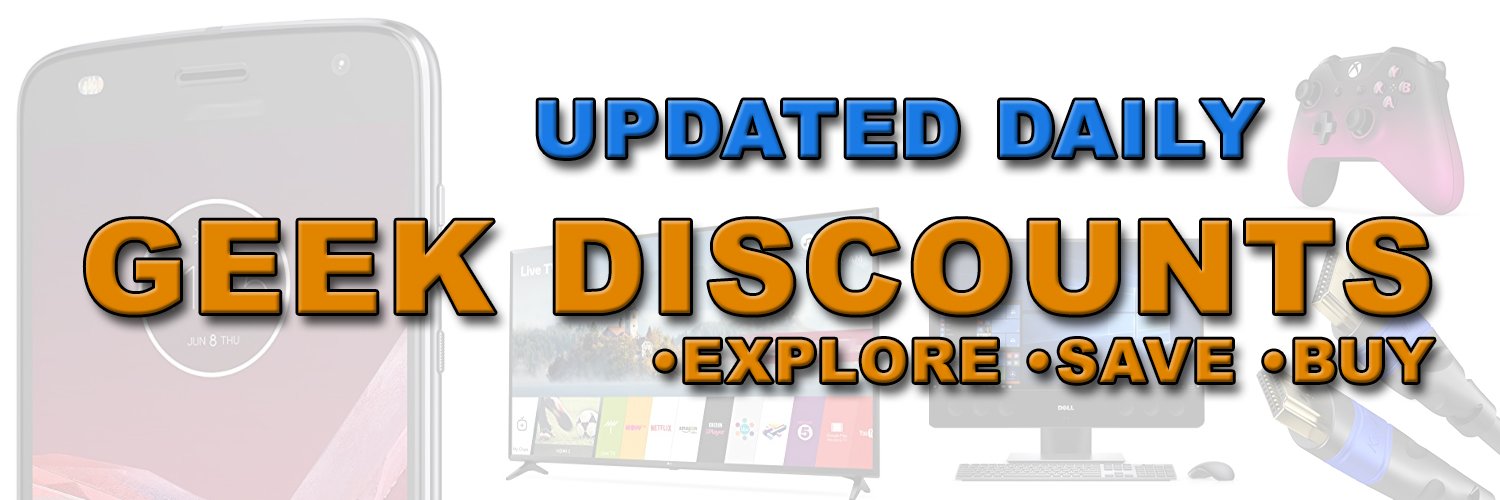 Geek Discounts banner