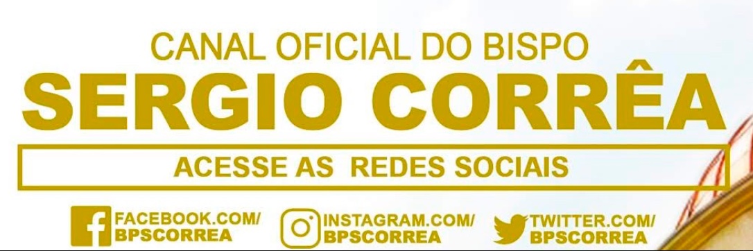 Bispo Sergio Correa banner