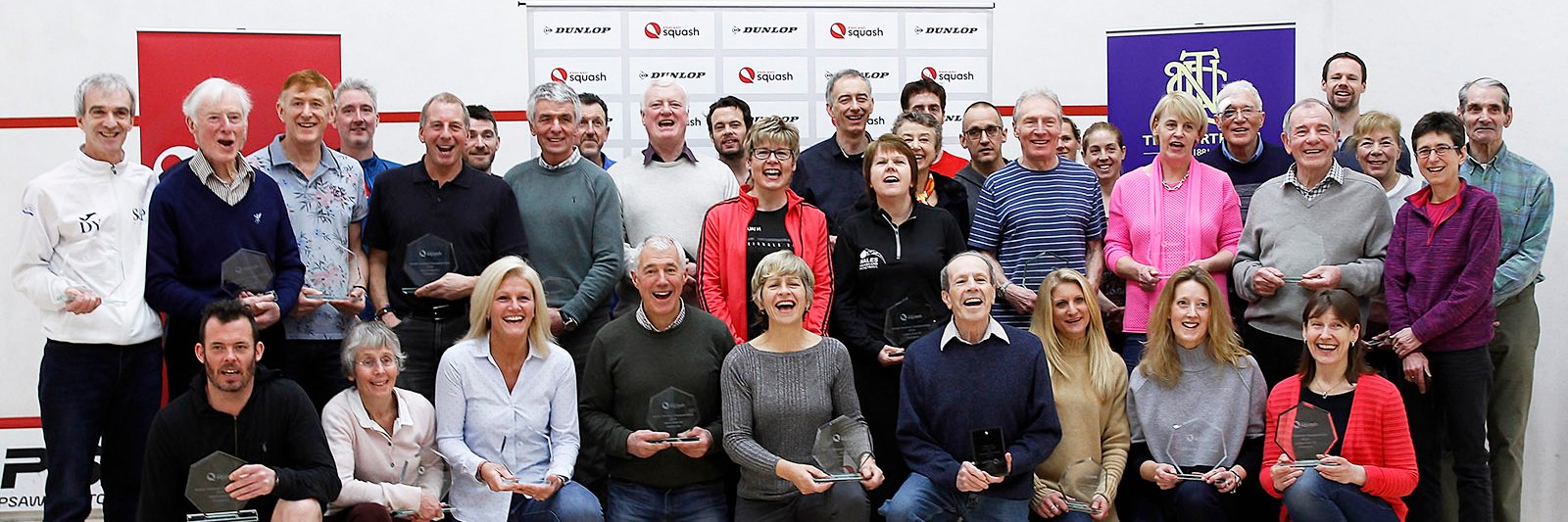 England Squash Masters banner