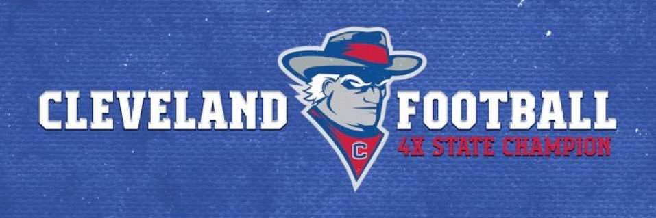 Cleveland High School Football's banner