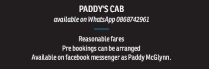 Paddy McGlynn/Paddy's Cab 🇮🇪🇮🇪🇮🇪☘️☘️☘️ banner